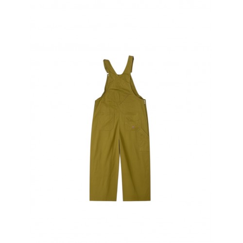 Dickies Olive Green Denim Dungaree Overall